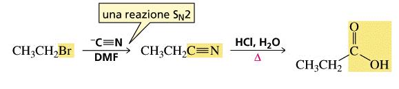 Reazioni dei nitrili