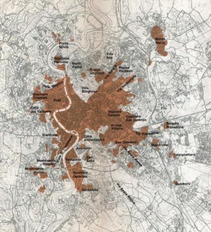 (zone O) 1978); 1990 L. 396/90 interventi per Roma Capitale e L.