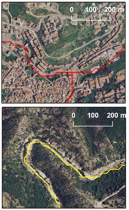 Figure 4. Accumulated river network lenght (km) according their riparian condition for each valley type those valley types (Fig. 7).