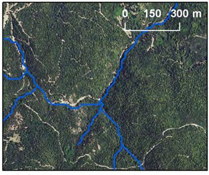 modelled riparian condition (RC) scores and number of spot