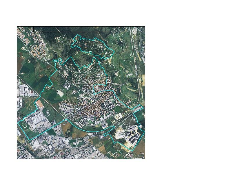 La zona d indagine è nata come residenza dell area industriale è in via di