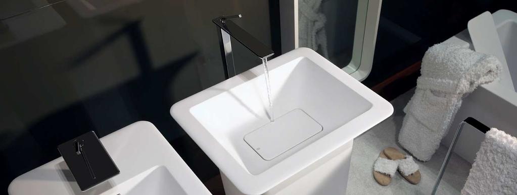 ISPA FREESTANDING WASHBASINS design Prospero Rasulo art. 42011 42012 ISPA FREESTANDING WASHBASINS L60 W45 H86 cm art.