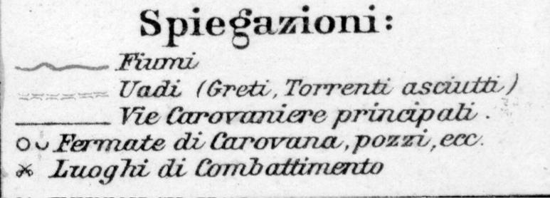 La scelta delle informazioni da riportare sulla carta appare