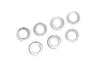 Rotonda 100 ROR 0059 24 x 28 2 Sezione Rotonda 100 SCATOLE RONDELLE - WELL BOX WASHERS SRA Rondelle ALLUMINIO 400 pz.