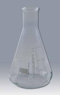 . Life Sciences Microbiologia/Coltivazione GENERAL CATALOGUE EDITION 8 Matracci per colture, vetro borosilicato Pyrex - Prodotti in vetro borosilicato Pyrex - Erlenmeyer -