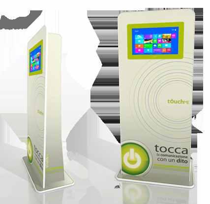 Totem Interattivi Totem Touch Landscape Totem Multimediale ed Interattivo, realizzato su