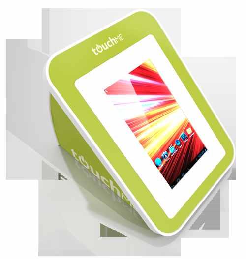 5h x 31p cm. Realizzato in materiale Completo di Tablet Interattivo, orientamento verticale.