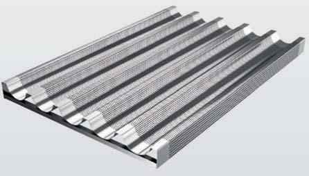 canali 600x400 mm Perforated aluminium