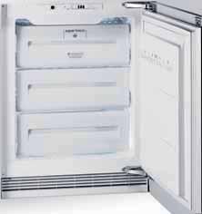 Sistema di raffreddamento statico Abbinabile side by side con il frigorifero sottotavolo BT 1311/B/HA a colonna con i frigoriferi BS 2332/HA, BS 2321/HA I