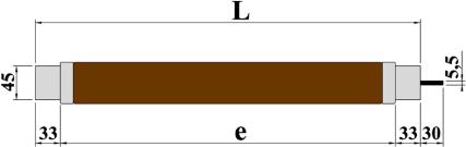 current CCt [A] Maximum time withstand short circuit t m [s] (usually 2s for transformer up to 630kVA, 3s for bigger transformer) Fuse Rated insulation voltage V i [kv] Rated current n [A] Maximum