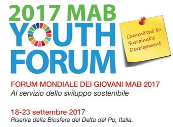 Il primo forum mondiale dei giovani MAB Delta del