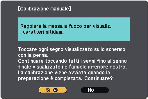 d e Se necessrio, regolre l mess fuoco prendo il coperchio del filtro dell'ri sul lto del proiettore e fcendo scorrere l lev di regolzione dell mess fuoco.