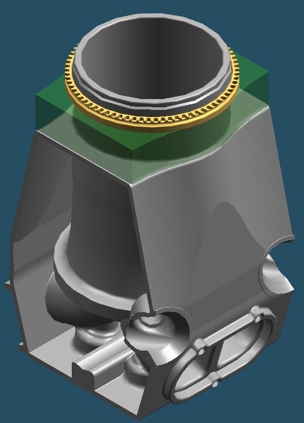 automatica della quota mediante compressore centrifugo azionato da giunto idraulico,