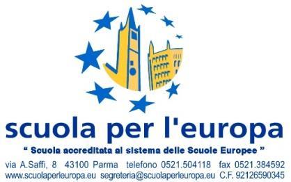 ALLEGATO 1 Al Dirigente della Scuola per l Europa di Parma Sede Oggetto: Programma della missione.