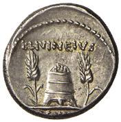 livineius regulus coniò le monete in onore del padre