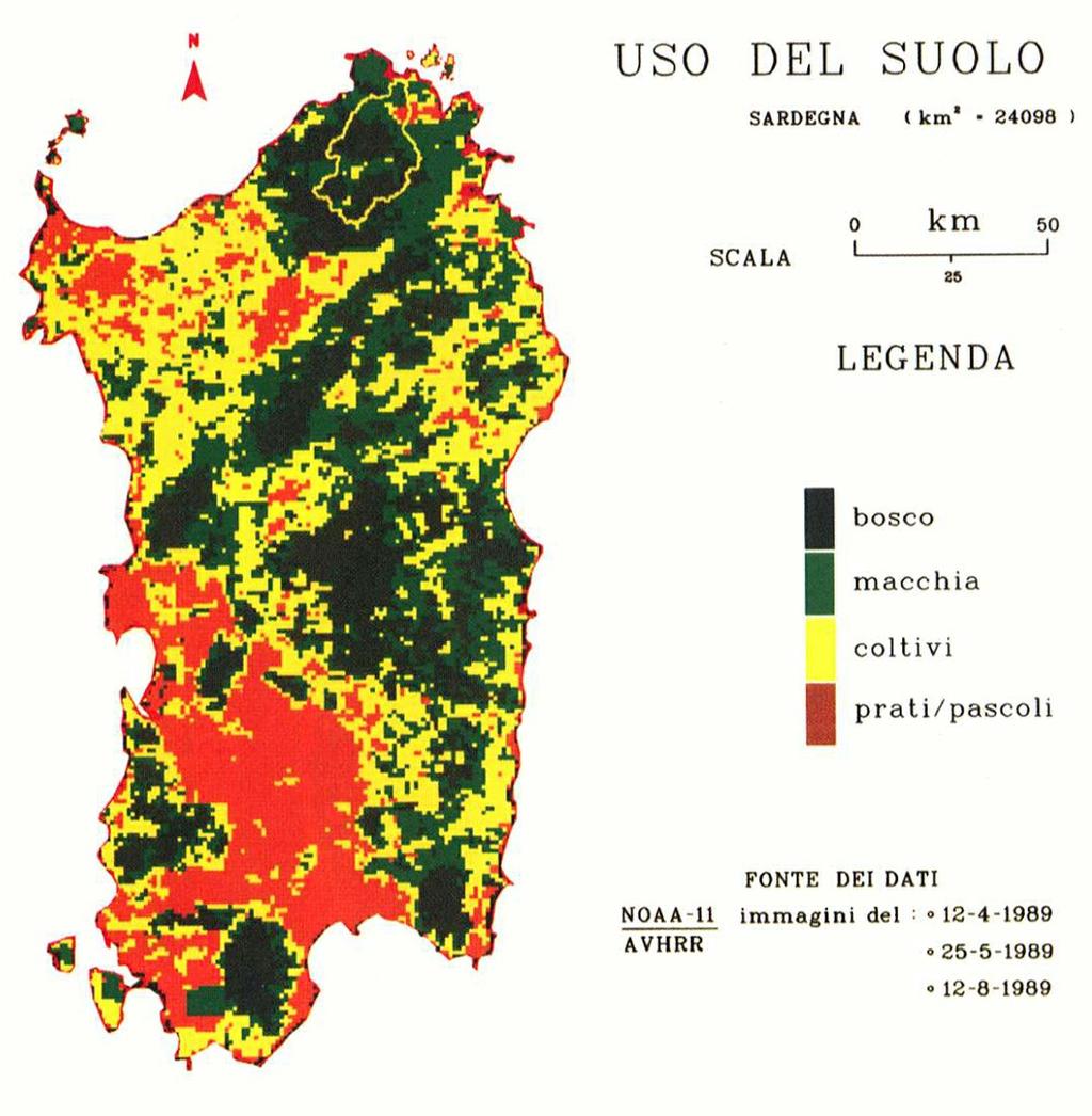 Classificazione multitemporale da