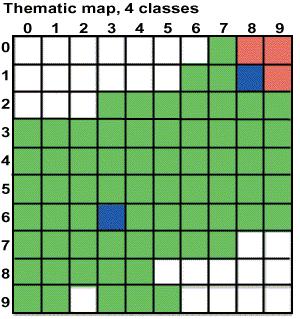 CLASSIFICAZIONE Nota: la stessa matrice corologica può costituire la base di mappe diverse. La classificazione appropriata va dunque scelta in base alle finalità della mappa.