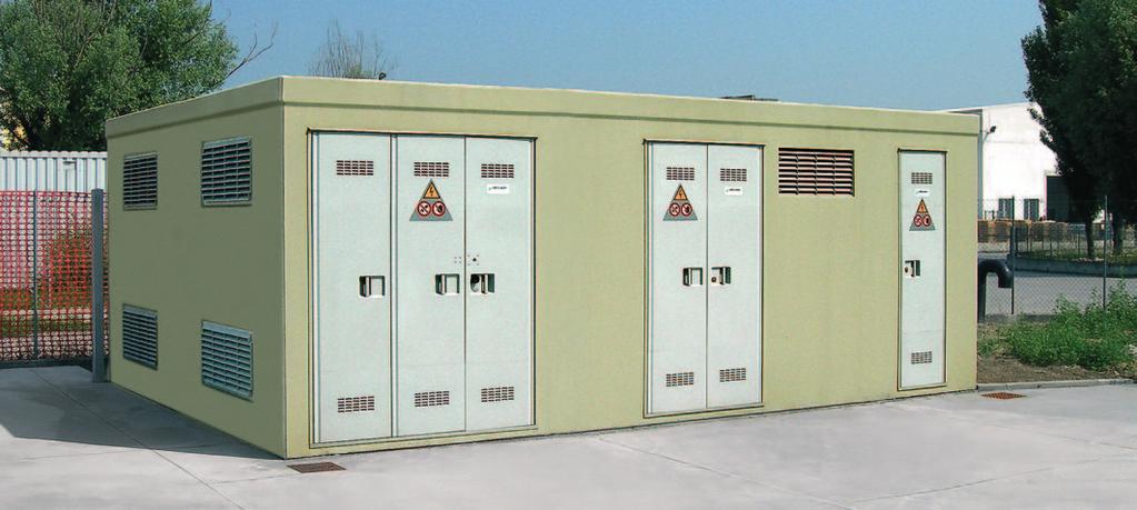 cabine elettriche monoblocco struttura monoblocco CEB.