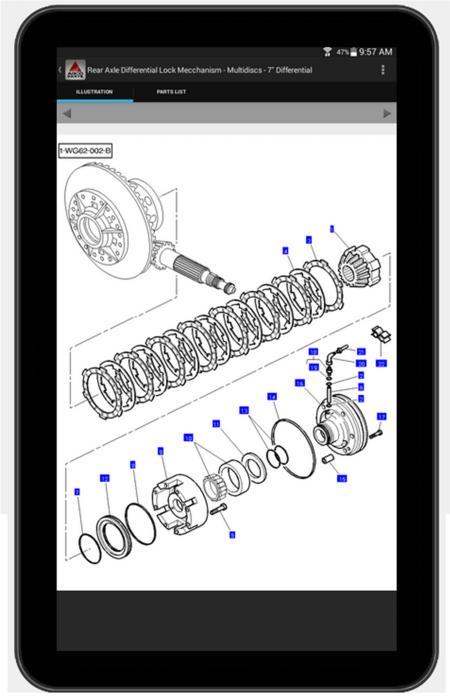 1. INTRODUZIONE Parts Books To Go è l'applicazione mobile di AGCO che presenta le informazioni del Catalogo Ricambi in formato elettronico su un dispositivo Android per rivenditori, distributori e