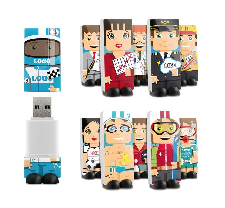 Chiavi usb pubblicitarie Funkey Che personalità!