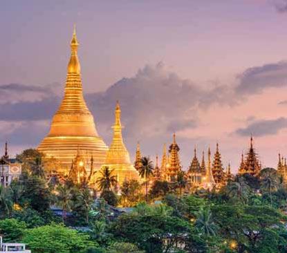 38 KING HOLIDAYS > oriente Birmania autentica 10 giorni Partenze: Un itinerario avvincente, creato per addentrarsi nei luoghi dove sembra essersi fermato il tempo, tra l alternarsi dell alba e il