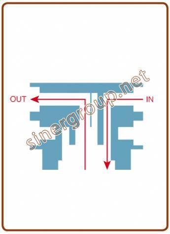 Disegnata esclusivamente per le cartucce Profine. Adatta per filtri Profine RED - BLUE - SILVER - GOLD.