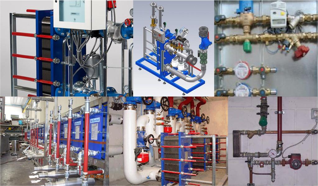 Il teleriscaldamento: sottocentrali e scambiatori Nella centrale termica dell