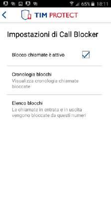 Nota: È necessario impostare il codice di sicurezza, se questa operazione non è stata ancora eseguita.