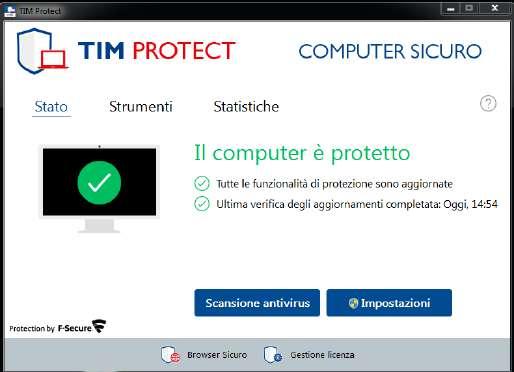 sezionare Impostazioni : e impostare semplicemente il comando ON, come indicato nella schermata in alto a destra: Quando il servizio di Protezione Banking è attivo, ogni volta che si accede sul sito