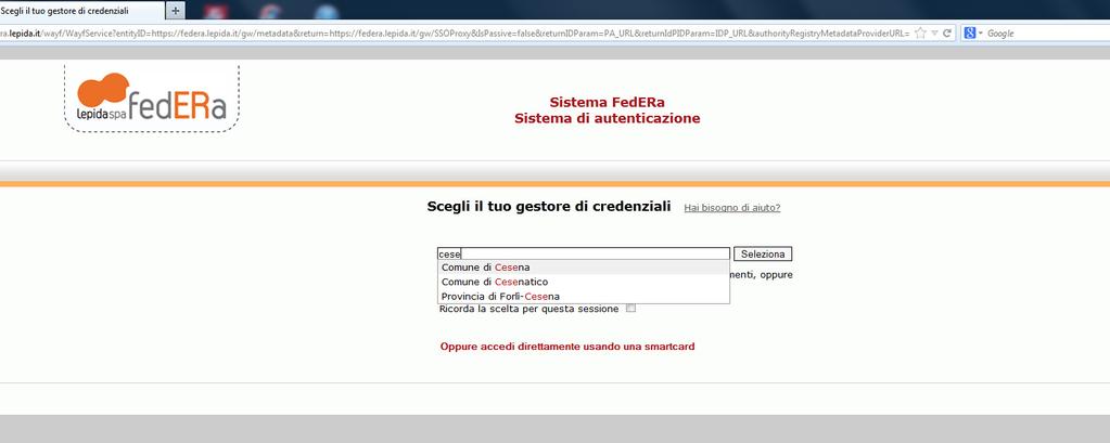 Una volta effettuato l accesso si aprirà una maschera per l inserimento delle