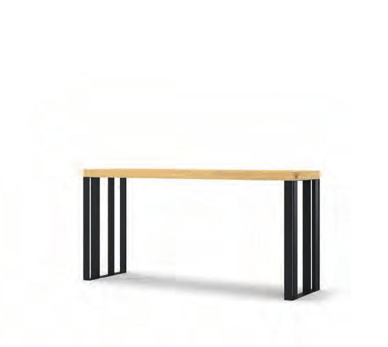 Console table with top size mm W. 1000/1500 D. 423 H. Tavolo da pranzo quadrato con piano dim. L. 1200 H.