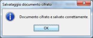 11. Il file a questo punto è stato cifrato e salvato nella stessa cartella in cui è presente il file di origine firmato