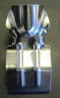 12mm Di usore in policarbonato serrato al corpo tramite ganci in nylon (su richiesta in acciaio) Compresi a acchi a so o,