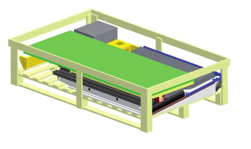 1 A) Individuazione banco cassa. Ogni banco cassa arriverà smontato in cantiere. Sarà composto da: 1.