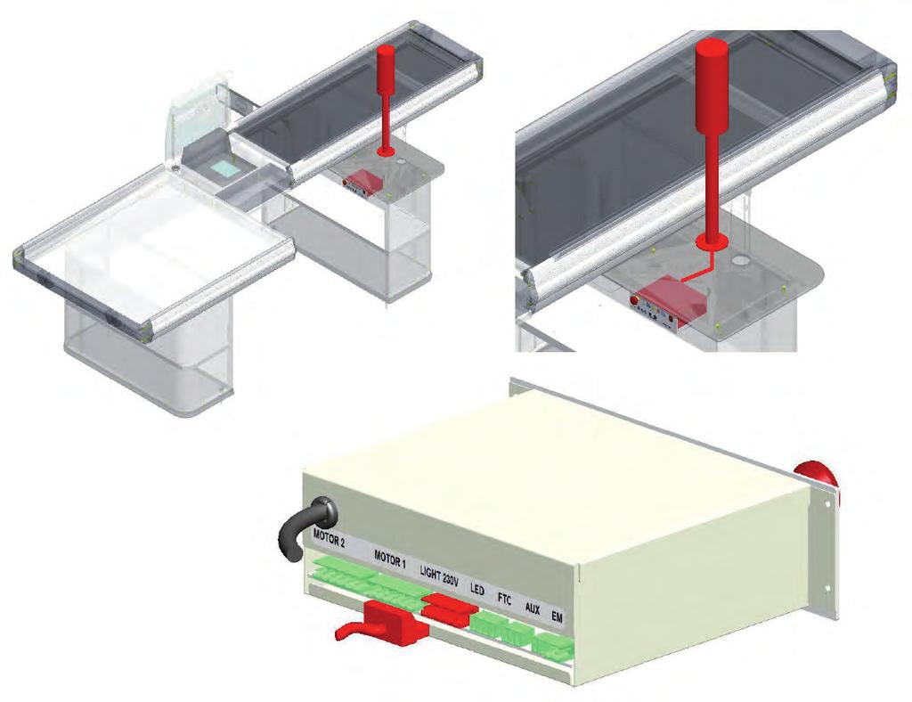 MANUALE DI MONTAGGIO 36) Collegamenti a quadro di