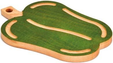 Beech wood cutting board & trivet - Strawberry Tagliere