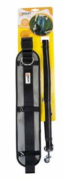 Linea Utilità GIRO VITA / waistline: 80-135 cm CW221 WALKY EASYBELT Cintura con guinzaglio ammortizzato GUINZAGLIO / leash: 1,70-2,60 m max.