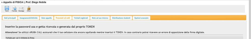 informazione viene fornita al momento dell attivazione del nuovo certificato di firma digitale.