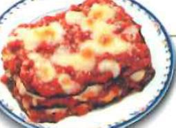 Descrizione PASTICCIO ALLA PARMIGIANA PRIMAVERA Con