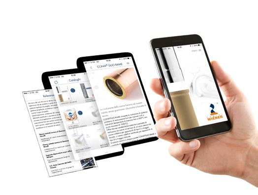 Nuova App Scarica per il tuo smartphone o tablet la nuova App di Camini Wierer, completamente ridisegnata.
