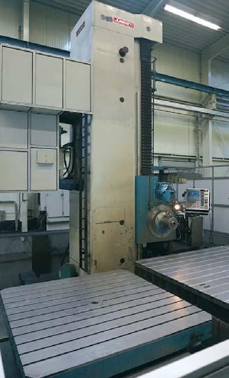 325 EA, distanza punte 2000, altezza tornibile su banco 430, su carro 220 TORNI CNC/ CNC LATHES WMW, pesante a CNC, distanza punte 12.