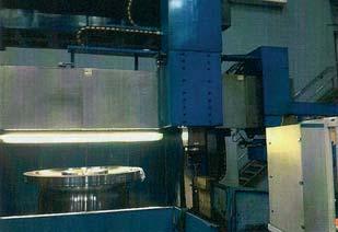 Fresatrice a mont. mobile MECOF M 300/B, CNC Fidia C 10, X 9500, Y 3000, RAM 1400, kw 35, mag.