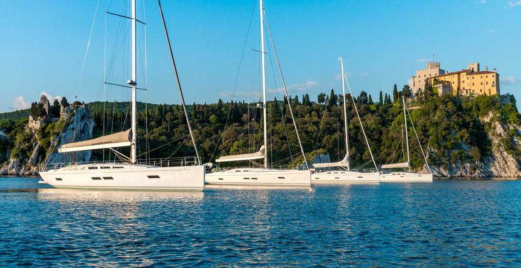 la gamma Italia Yachts è in continua espansione / Italia Yachts, a fast growing family The shipyard was founded in 2011 with the aim of achieving real sailboats.