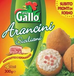 ARANCINI SICILIANI 2004 Una nuova sfida: Riso Gallo entra