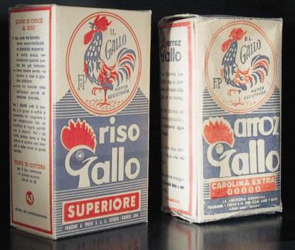 1940: LE ORIGINI DEL MARCHIO Quando il riso si vendeva ancora sfuso in sacchi anonimi da 50 Kg, Riccardo Preve intuisce l importanza del marchio ed inizia la vendita in scatola, utilizzando l