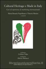Riferimenti bibliografici Testo per i lavori di sottogruppo: Cultural heritage e Made in Italy.