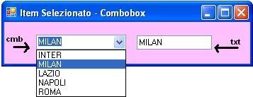 nella combobox.