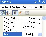 Esempio. Data la casella di testo txtnumero allora: - la scrittura txtnumero.name dice che.name è la proprietà nome della casella di testo - la scrittura txtnumero.text dice che.