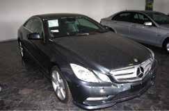 LOTTO 5 Autoveicolo Mercedes Benz, modello E 250 CDI Coupè Bl, km percorsi 11,