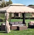 39157 set 4 teli moschiera GAZEBO BIG ROYAL Cod. 13456 Cod.